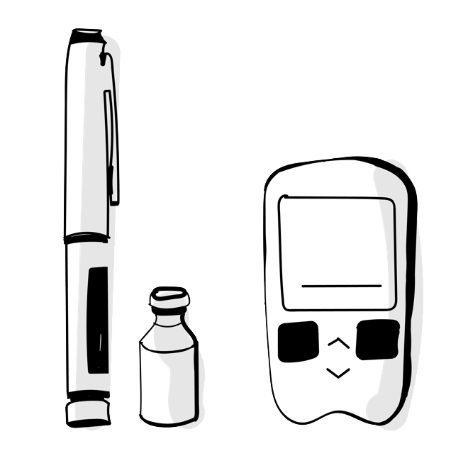 Messgerät & Injektionen